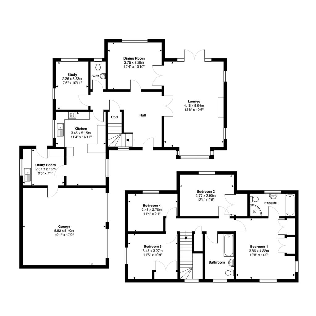 2D floor plan creation