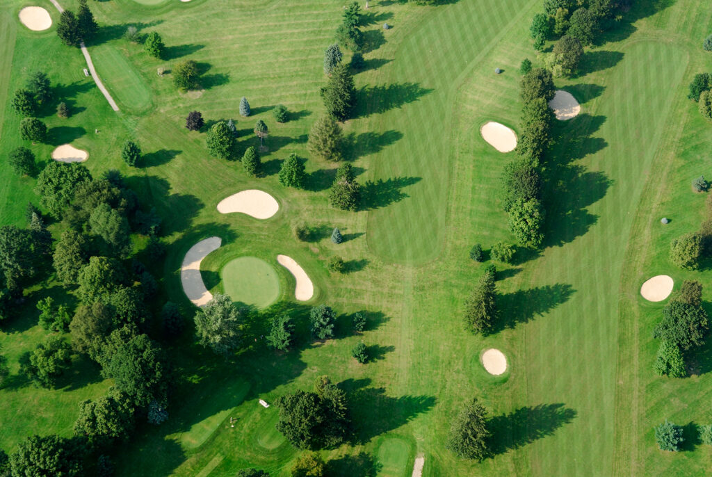 Golf Course Drone Photography